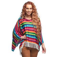 Poncho, multi one size