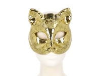 Ögonmask, disco cat gold