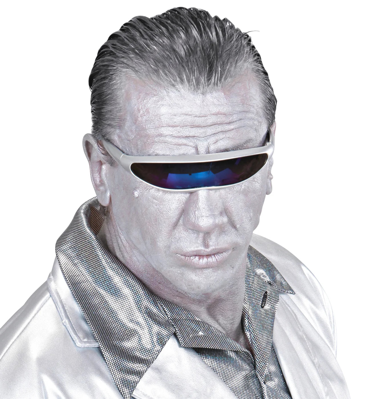 Glasögon, robot silver