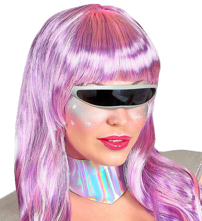 Glasögon, robot silver