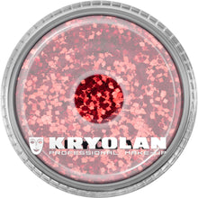 Kroppsglitter, Kryolan klarröd