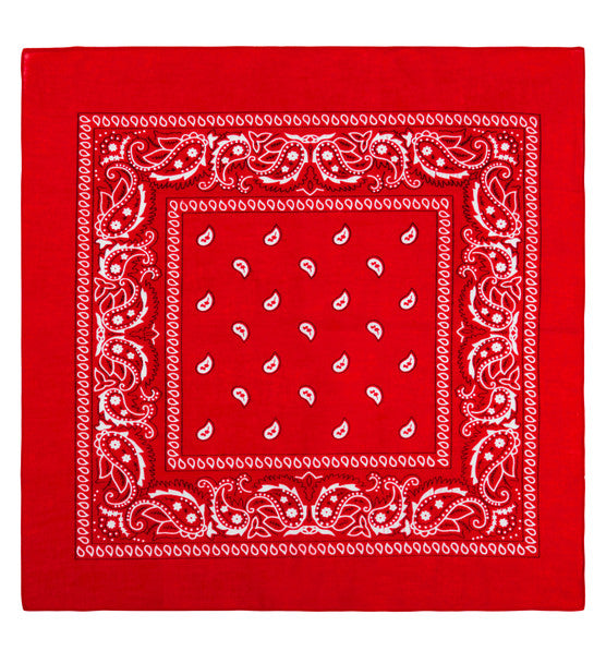 Bandana, röd 55x55 cm