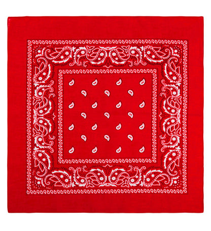 Bandana, röd 55x55 cm