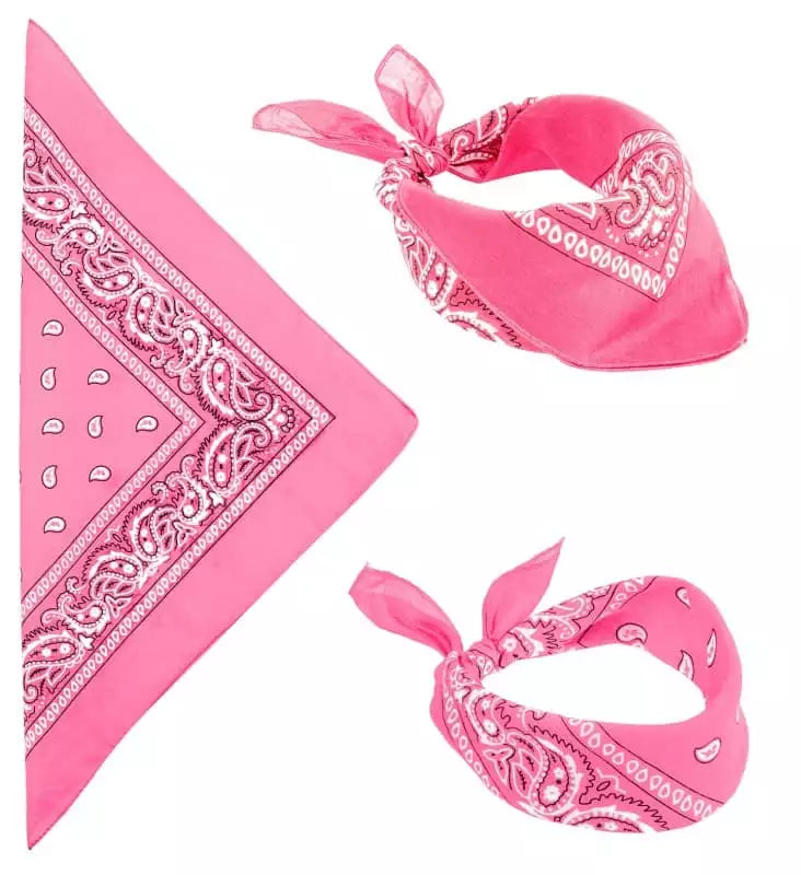 Bandana, rosa 55x55 cm