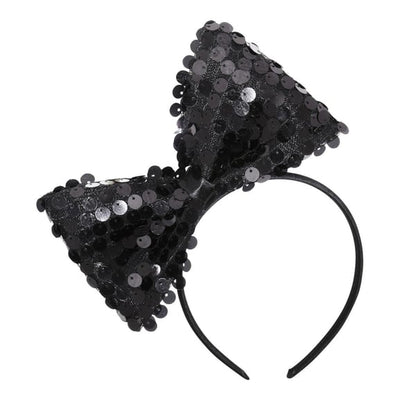 Diadem, rosett svart