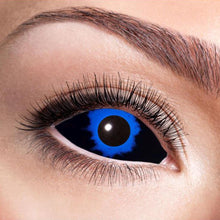 Scleralinser, demon blåa 6 mån