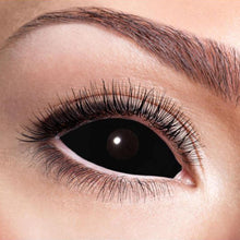 Scleralinser, svarta 6 mån