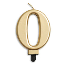 Sifferljus, 0 guld metallic