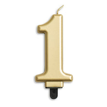 Sifferljus, 1 guld metallic