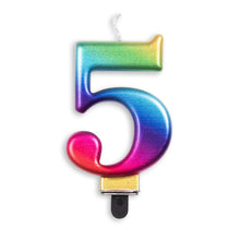 Sifferljus, 5 regnbåge