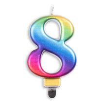 Sifferljus, 8 regnbåge