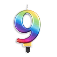 Sifferljus, 9 regnbåge
