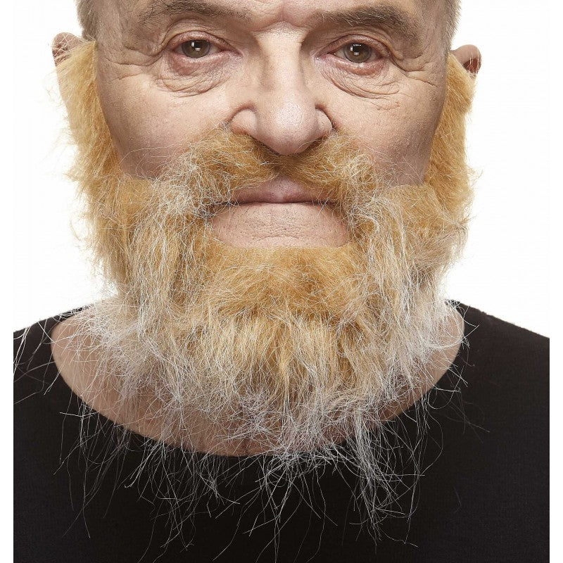 Mustasch med skägg, piomeer blond