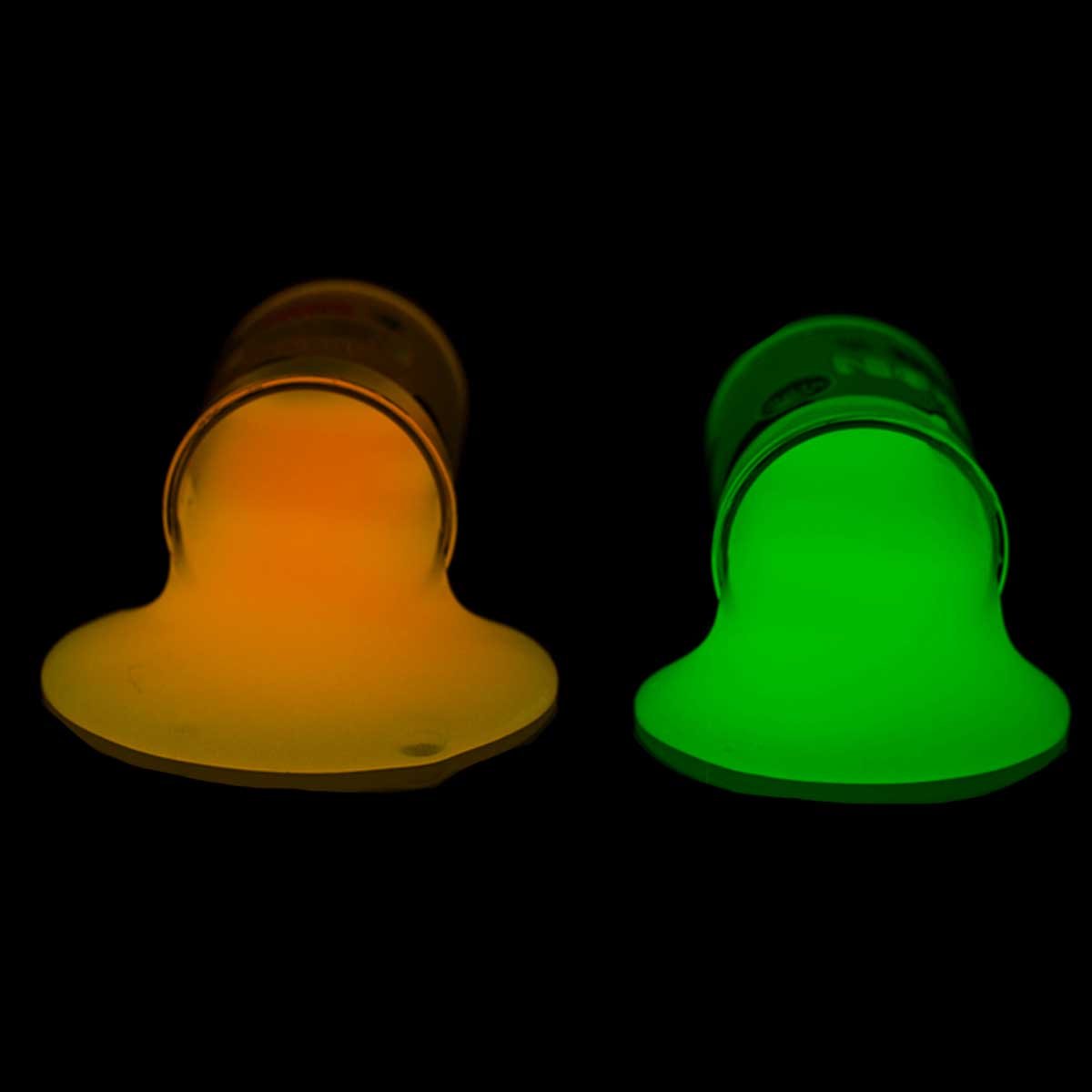 Slime, neon glow in the dark