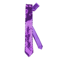 Slips, lila paljetter