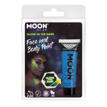 Moon Smink i tub självlysande, blå 12 ml