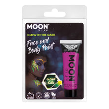 Moon Smink i tub självlysande, lila 12 ml