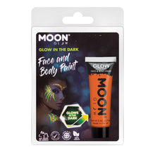 Moon Smink i tub självlysande, orange 12 ml
