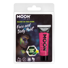 Moon Smink i tub självlysande, rosa 12 ml