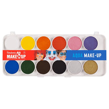 Sminkpalett, 12 färger