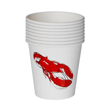 Snapsglas i papper, kräfta 8 st