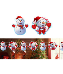 Girlang, snögubbar 300 cm