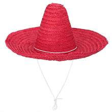 Sombrero, röd 49 cm