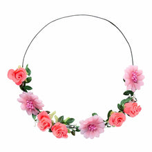 Sommarkrans, rosa blommor