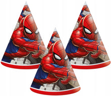 Partyhattar, Spiderman 6 st
