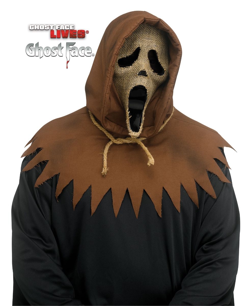 Scream mask, scarecrow
