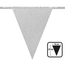 Girlang, silver glitter 6 m