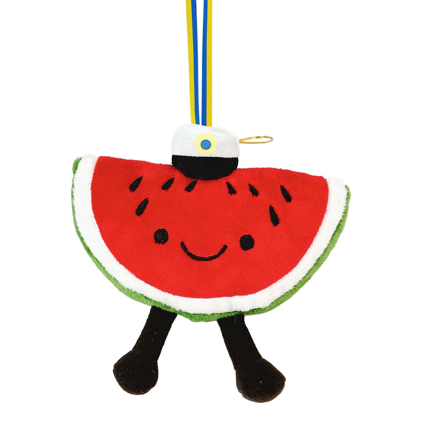 Studenthänge, vattenmelon med studentmössa 13 cm