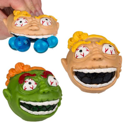 Squeeze ball, ansikten