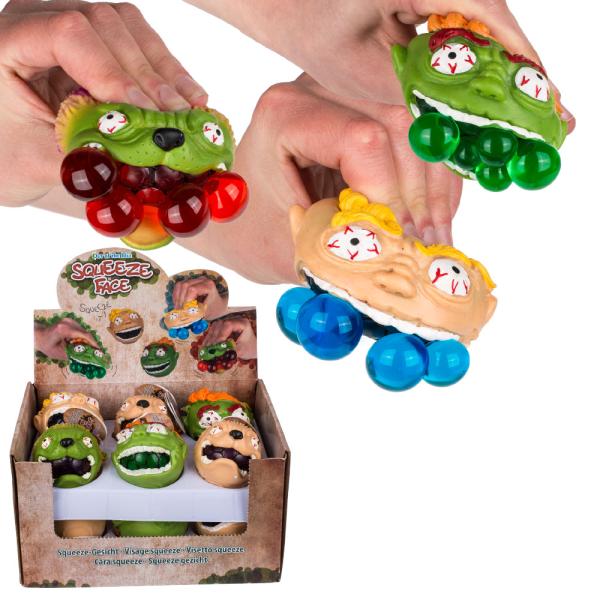 Squeeze ball, ansikten