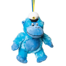 Studentnalle, gorilla blå 20 cm