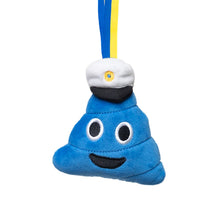 Studenthänge, emoji bajs blå 8 cm