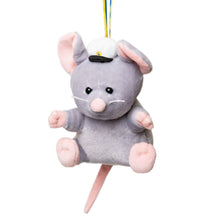 Studentnalle, mus grå 20 cm