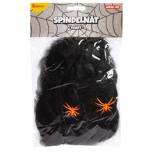 Spindelnät, svart 20 g