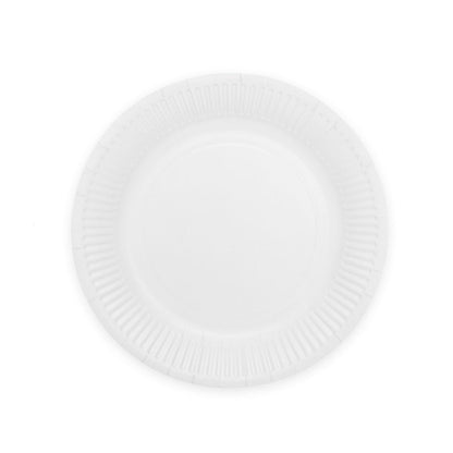 Tallrikar, vita 18 cm 8 st