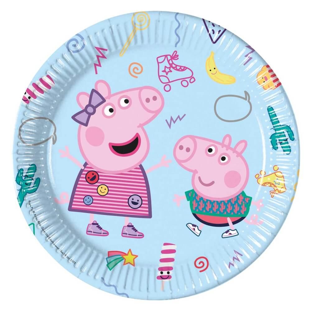 Tallrikar, Greta gris 23 cm 8 st