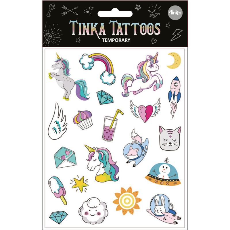 TATUERING UNICORN ETC TINKA TATTOO