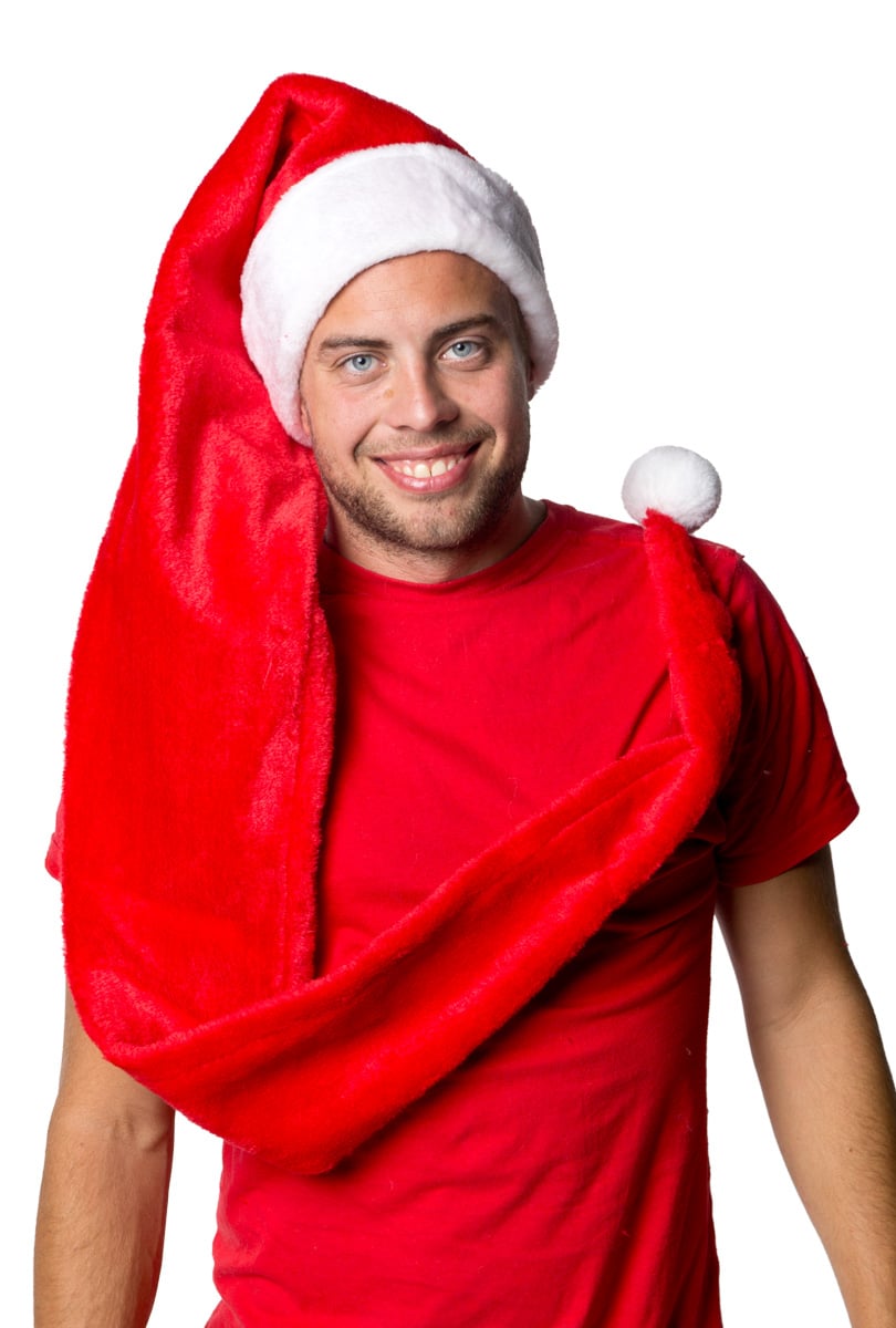 Tomteluva, plysch extra lång