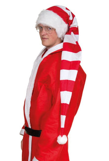 Tomteluva, extra lång randig