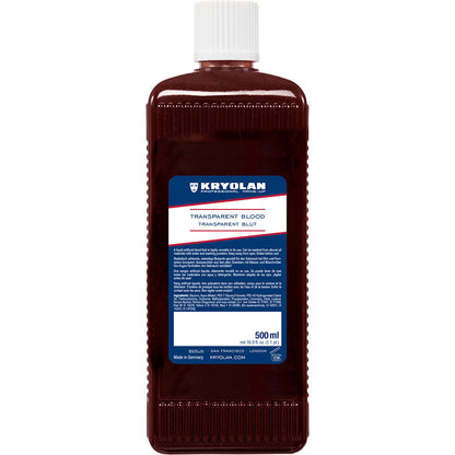 Blod, transparent 500 ml medium