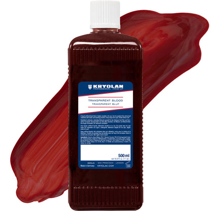Blod, transparent 500 ml medium
