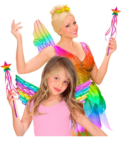 Trollspö, stjärna regnbåge 39,5 cm