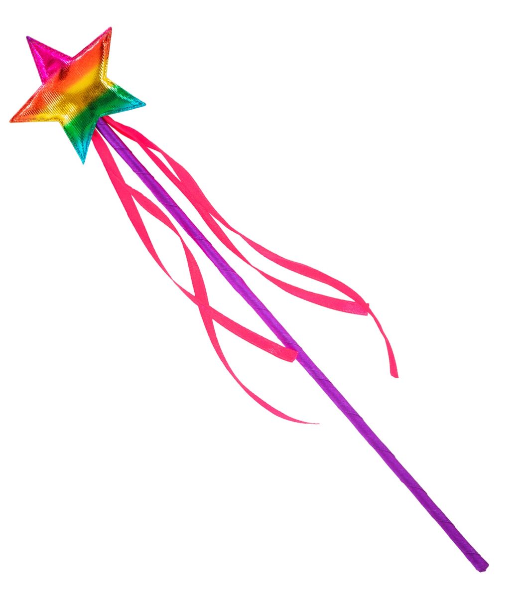 Trollspö, stjärna regnbåge 39,5 cm