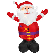 Uppblåsbar props, tomte 300 cm