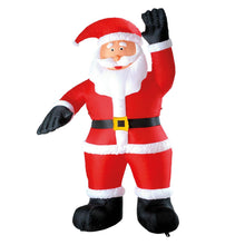 Uppblåsbar props, tomte 244 cm