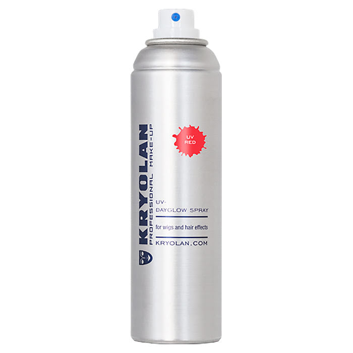 UV hårspray, röd
